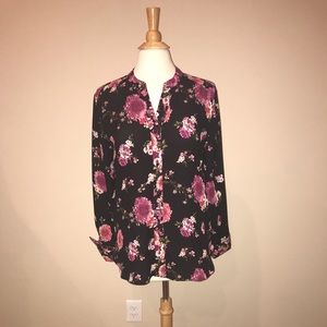 Kut from the Kloth Floral Blouse Size M